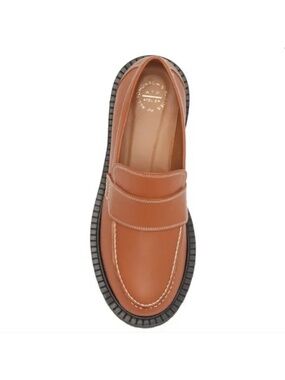 ATP Atelier Arechi Platform Brown Brandy Italian Leather Loafer